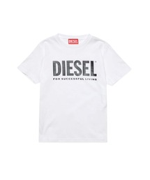 DIESEL KIDS（ディーゼルキッズ）の「DIESEL（ディーゼル）Kids & Junior ブランドロゴ半袖Tシャツカットソー（Tシャツ/カットソー）」