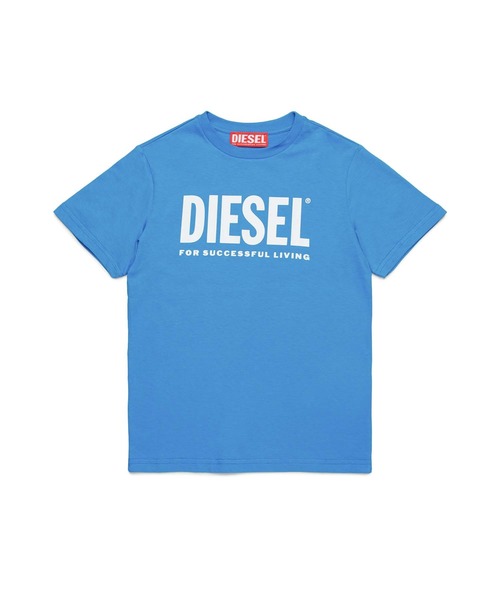 DIESEL KIDS（ディーゼルキッズ）の「DIESEL（ディーゼル）Kids & Junior ブランドロゴ半袖Tシャツカットソー（Tシャツ/カットソー・キッズ・ホワイト/ピンク/レッド/ブルー/ブラック・4Y/6Y/8Y/10Y/12Y/14Y/16Y）」の4枚目の写真