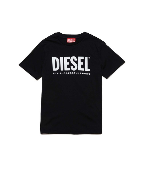 DIESEL KIDS（ディーゼルキッズ）の「DIESEL（ディーゼル）Kids & Junior ブランドロゴ半袖Tシャツカットソー（Tシャツ/カットソー・キッズ・ホワイト/ピンク/レッド/ブルー/ブラック・4Y/6Y/8Y/10Y/12Y/14Y/16Y）」の3枚目の写真