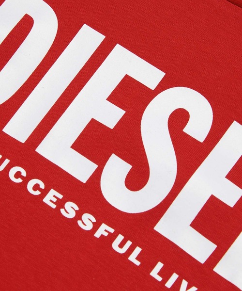 DIESEL KIDS（ディーゼルキッズ）の「DIESEL（ディーゼル）Kids & Junior ブランドロゴ半袖Tシャツカットソー（Tシャツ/カットソー・キッズ・ホワイト/ピンク/レッド/ブルー/ブラック・4Y/6Y/8Y/10Y/12Y/14Y/16Y）」の13枚目の写真