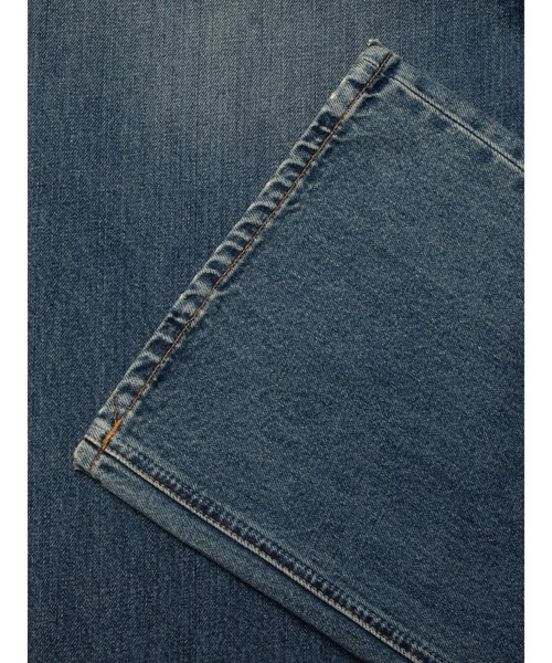 Nudie Jeans(ヌーディージーンズ)の「Nudie Jeans/ヌーディージーンズ Wide Heidi / ローウエストワイドレッグジーンズ / Summer Shadow(デニムパンツ・レディース・ライトインディゴブルー・25/27/28/29)」の6枚目の写真