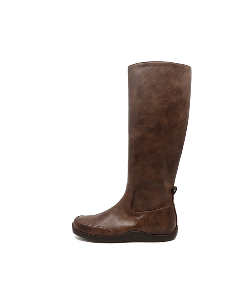 FOGGY MOODY(ポギムディ)の「Keen 0005-2. Rubber Sole High-Leg Boots - 3colors(ブーツ・レディース・ブラック/ブラウン/Beige・22.5cm/23cm/23.5cm/24cm/24.5cm/25cm)」の3枚目の写真
