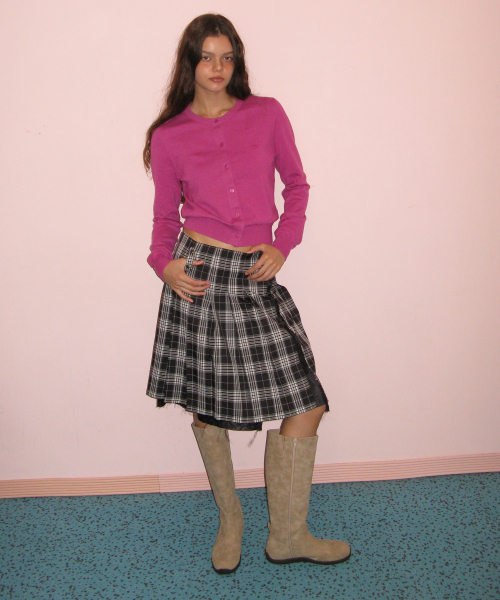 FOGGY MOODY(ポギムディ)の「Keen 0005-2. Rubber Sole High-Leg Boots - 3colors(ブーツ・レディース・ブラック/ブラウン/Beige・22.5cm/23cm/23.5cm/24cm/24.5cm/25cm)」の6枚目の写真