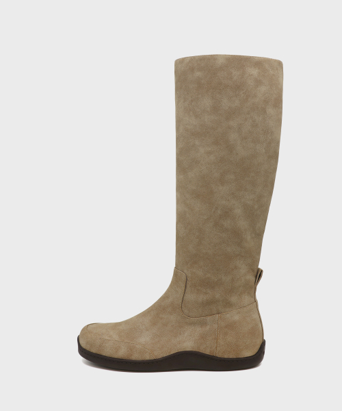FOGGY MOODY(ポギムディ)の「Keen 0005-2. Rubber Sole High-Leg Boots - 3colors(ブーツ・レディース・ブラック/ブラウン/Beige・22.5cm/23cm/23.5cm/24cm/24.5cm/25cm)」の16枚目の写真