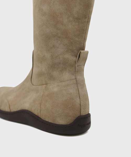 FOGGY MOODY(ポギムディ)の「Keen 0005-2. Rubber Sole High-Leg Boots - 3colors(ブーツ・レディース・ブラック/ブラウン/Beige・22.5cm/23cm/23.5cm/24cm/24.5cm/25cm)」の19枚目の写真