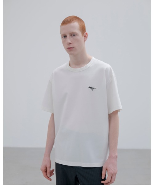 uniform experiment(ユニフォームエクスペリメント)の「WIDE TEE(Tシャツ/カットソー・メンズ・ブラック/ホワイト/ネイビー・4/3/2/5/1)」の8枚目の写真