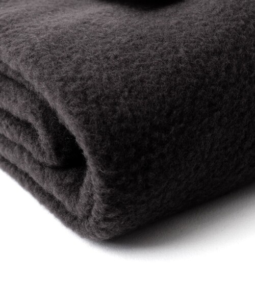 TWEED MILL（ツイードミル）の「【TWEEDMILL/ツイードミル】別注R/Sフリースマフラー50（マフラー・メンズ・チャコールグレー/ネイビー/ブラック/ライトブルー・FREE）」の16枚目の写真