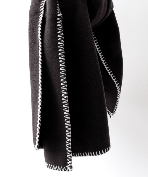 TWEED MILL（ツイードミル）の「【TWEEDMILL/ツイードミル】別注R/Sフリースマフラー50（マフラー・メンズ・チャコールグレー/ネイビー/ブラック/ライトブルー・FREE）」の20枚目の写真