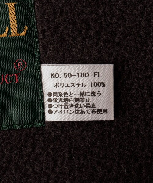 TWEED MILL（ツイードミル）の「【TWEEDMILL/ツイードミル】別注R/Sフリースマフラー50（マフラー・メンズ・チャコールグレー/ネイビー/ブラック/ライトブルー・FREE）」の21枚目の写真