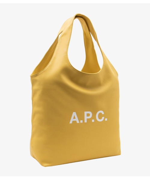 A.P.C.（アーペーセー）の「TOTE NINON（トートバッグ・メンズ・アイボリー/イエロー系その他/レッド・ONESIZE）」の11枚目の写真