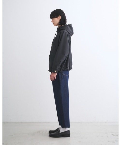 Traditional Weatherwear（トラディショナルウェザーウェア）の「SELSEY SHORT（ステンカラーコート・レディース・ベージュ系/オフホワイト/ブラック・34/32）」の7枚目の写真