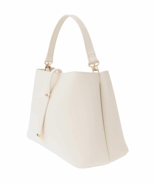 a.v.v(アーヴェヴェ)の「ビット調ハンドバッグ(トートバッグ・レディース・ブラック/アイボリー・38)」の16枚目の写真