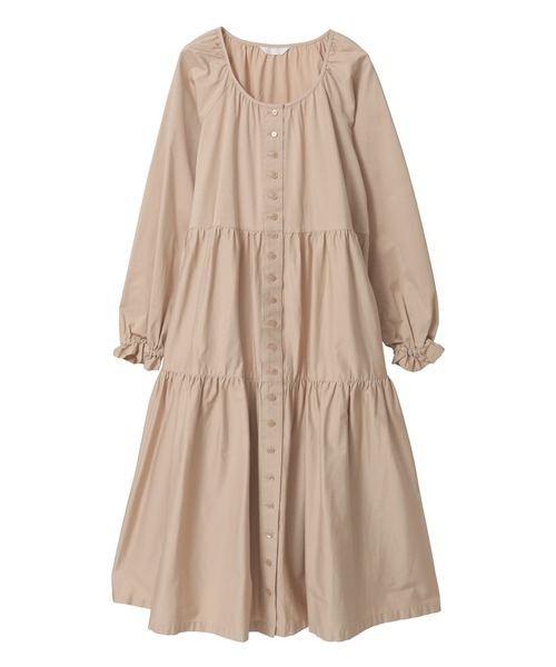 ティアードミディワンピース（ワンピース）｜PINK HOUSE（ピンクハウス