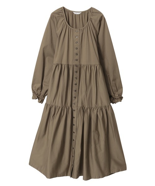 ティアードミディワンピース（ワンピース）｜PINK HOUSE（ピンクハウス