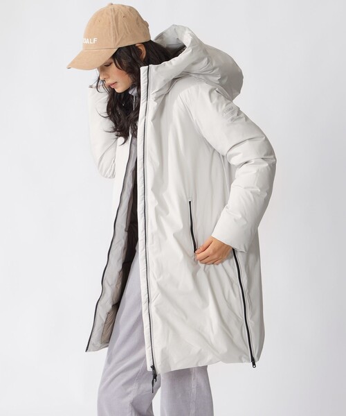 ECOALF（エコアルフ）の「MATI フーデッド コート / MATI JACKET WOMAN（その他アウター・レディース・ホワイト系その他/ブラック・XS/S）」の22枚目の写真