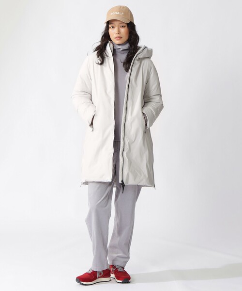 ECOALF（エコアルフ）の「MATI フーデッド コート / MATI JACKET WOMAN（その他アウター・レディース・ホワイト系その他/ブラック・XS/S）」の19枚目の写真