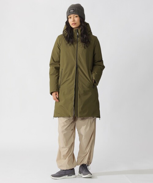 ECOALF（エコアルフ）の「MATI フーデッド コート / MATI JACKET WOMAN（その他アウター・レディース・ホワイト系その他/ブラック・XS/S）」の17枚目の写真