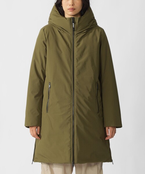 ECOALF（エコアルフ）の「MATI フーデッド コート / MATI JACKET WOMAN（その他アウター・レディース・ホワイト系その他/ブラック・XS/S）」の16枚目の写真