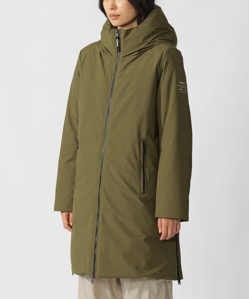 ECOALF（エコアルフ）の「MATI フーデッド コート / MATI JACKET WOMAN（その他アウター・レディース・ホワイト系その他/ブラック・XS/S）」の15枚目の写真