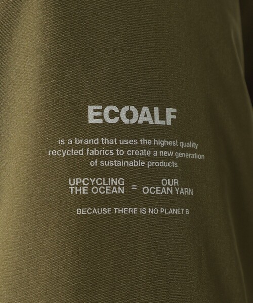 ECOALF（エコアルフ）の「MATI フーデッド コート / MATI JACKET WOMAN（その他アウター・レディース・ホワイト系その他/ブラック・XS/S）」の9枚目の写真