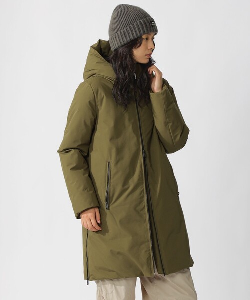 ECOALF（エコアルフ）の「MATI フーデッド コート / MATI JACKET WOMAN（その他アウター・レディース・ホワイト系その他/ブラック・XS/S）」の3枚目の写真