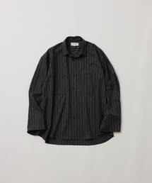 【FOLL / フォル】sp180s wool summer shirt
