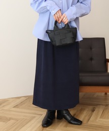 スカート（ブルー・ネイビー/青色系・コーデュロイ）ファッション通販