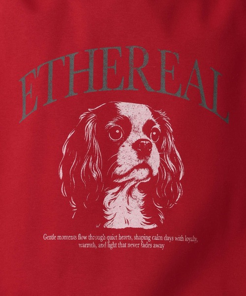 RAGEBLUE(レイジブルー)の「Dog Illustration Print Sweat/DOGイラストプリントスウェット(スウェット・メンズ・レッド/グレー系その他/ブラック・LARGE/MEDIUM)」の6枚目の写真