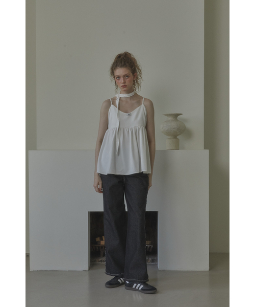LETERIE(レテリー)の「NON-FADE DENIM PANTS(デニムパンツ・レディース・その他・S/M)」の1枚目の写真
