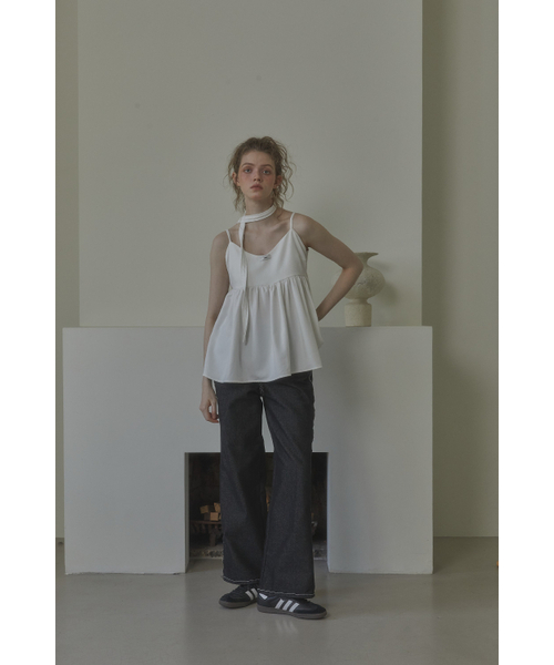 LETERIE(レテリー)の「NON-FADE DENIM PANTS(デニムパンツ・レディース・その他・S/M)」の2枚目の写真