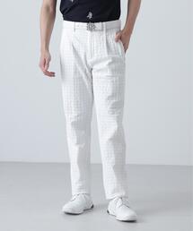 EXストレッチVISION千鳥楊柳ストレッチパンツ (MENS)