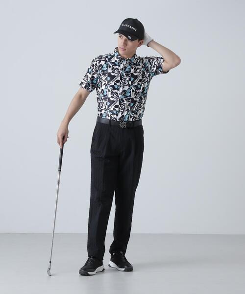 St ANDREWS(セントアンドリュース)の「EXストレッチVISION千鳥楊柳ストレッチパンツ (MENS)(その他パンツ・メンズ・ネイビー/ホワイト/グレー・L/LL/S/LL1/M)」の8枚目の写真