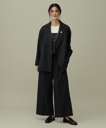 LAKOLE（ラコレ）の「【セレモニー／卒入式にも】＜多機能素材＞パウダリーツイルWジャケット / 638604（テーラードジャケット）」