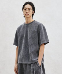 EYC（インヤン）の「Rust Washed T-shirt (charcoal)（Tシャツ/カットソー）」