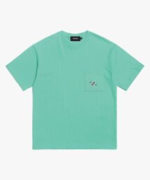 PAPER ICON POCKET TSHIRTS (MINT)