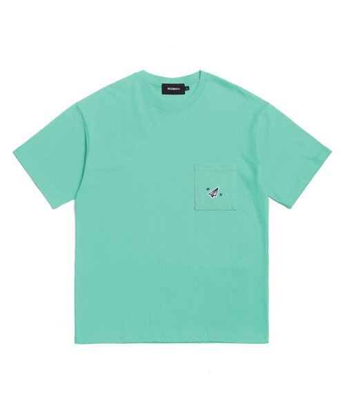 PIECEMAKER(ピースメーカー)の「PAPER ICON POCKET TSHIRTS (MINT)(Tシャツ/カットソー・レディース・その他・M/L)」の3枚目の写真