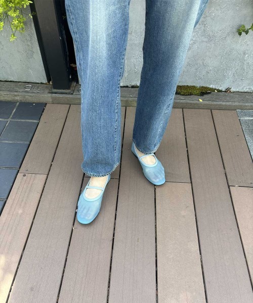 PELLICO SUNNY（ペリーコサニー）の「DOLIA メッシュ バレエシューズ 1.0cm SKY（バレエシューズ・レディース・スカイブルー・35/36/37/38）」の4枚目の写真