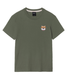 OKSTAR（オクスター）の「柴刺繍パッチ半袖（Tシャツ/カットソー）」