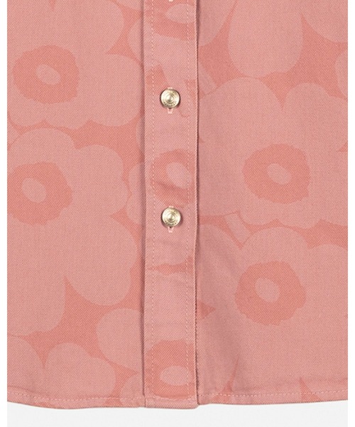 marimekko（マリメッコ）の「【Maridenim】 Vaihe Unikko / Shirt（シャツ/ブラウス・レディース・ベビーピンク・38/32/34/42/36/40）」の7枚目の写真