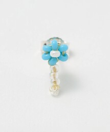 Pura Utz（プラ ウズ）の「＜Pura Utz＞BLUE FLOWER STICK/シングルピアス（ピアス（片耳用））」