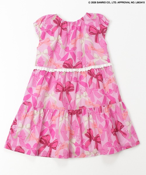 HAKKA KIDS(ハッカキッズ)の「【ハッカキッズ×サンリオキャラクターズ】オリジナルプリントワンピース(ワンピース・キッズ・ピンク/イエロー/パープル/サックスブルー・120cm/110cm/100cm/130cm)」の9枚目の写真