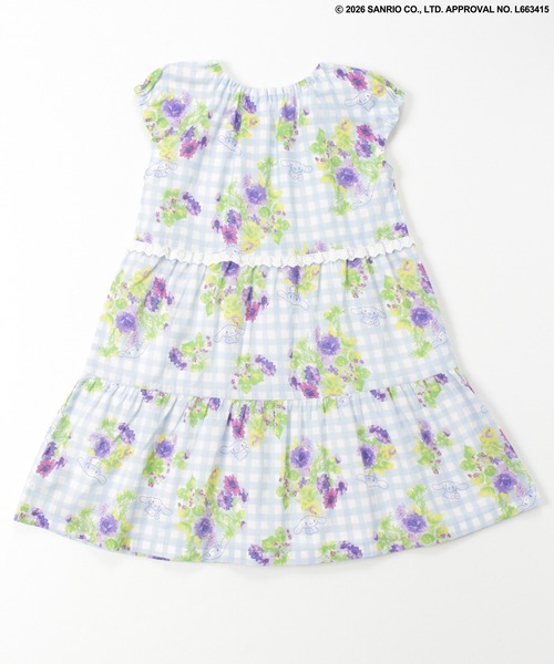 HAKKA KIDS(ハッカキッズ)の「【ハッカキッズ×サンリオキャラクターズ】オリジナルプリントワンピース(ワンピース・キッズ・ピンク/イエロー/パープル/サックスブルー・120cm/110cm/100cm/130cm)」の12枚目の写真