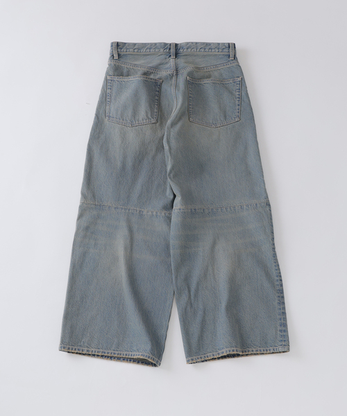 JOURNAL STANDARD relume(ジャーナルスタンダード レリューム)の「スモーキーデニム 11oz ワイド エンジニアド パンツ(デニムパンツ・メンズ・コバルトブルー/ブラック系その他/クリアブルー・MEDIUM/LARGE)」の8枚目の写真