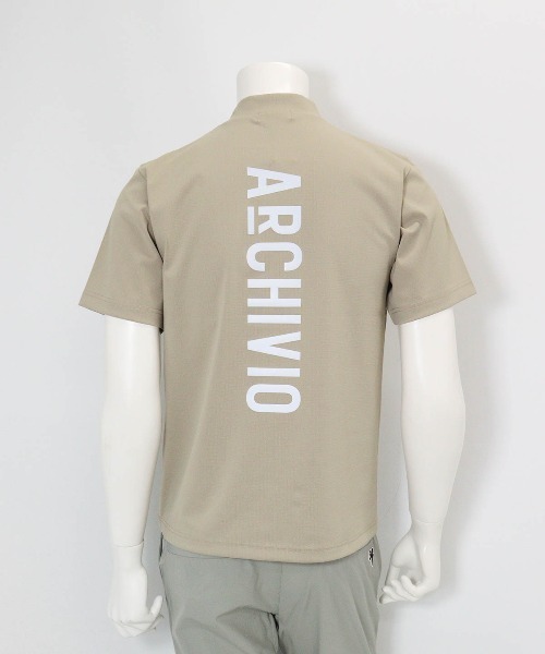 archivio(アルチビオ)の「<MENS>UV冷感バックロゴプルオーバー(Tシャツ/カットソー・メンズ・ブラック/ホワイト/ブルー/ベージュ・M/LL/L)」の18枚目の写真