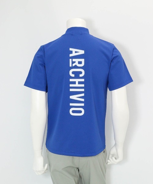 archivio(アルチビオ)の「<MENS>UV冷感バックロゴプルオーバー(Tシャツ/カットソー・メンズ・ブラック/ホワイト/ブルー/ベージュ・M/LL/L)」の20枚目の写真