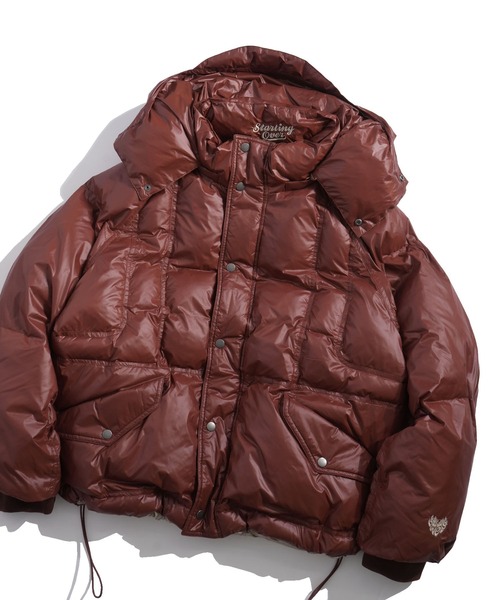 おしゃれスタ(オシャレスタ)の「2way リバーシブル 中綿 シレ―ブルゾン オーバーサイズ メンズ レディース(ブルゾン・メンズ・ブラウン/カーキ/ブラック・L/M)」の2枚目の写真