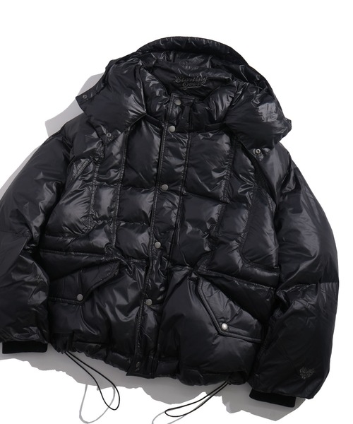 おしゃれスタ(オシャレスタ)の「2way リバーシブル 中綿 シレ―ブルゾン オーバーサイズ メンズ レディース(ブルゾン・メンズ・ブラウン/カーキ/ブラック・L/M)」の1枚目の写真