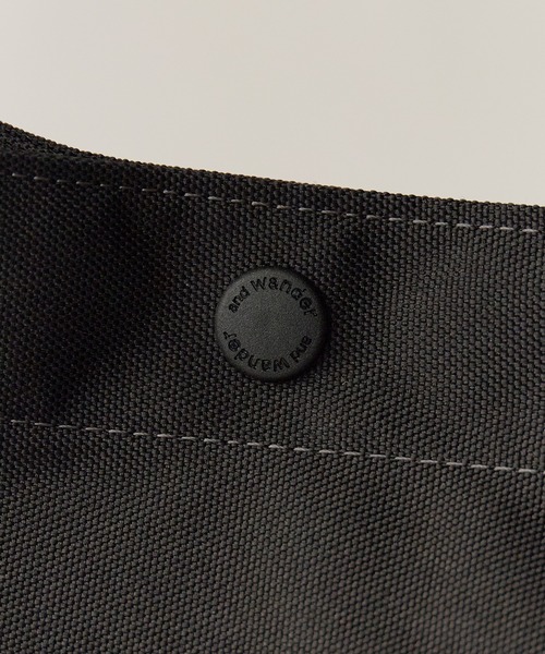 and wander（アンドワンダー）の「and wander/アンドワンダー recycle OX logo tote bag リサイクルポリエステル トートバッグ 2026年春夏（トートバッグ・メンズ・ブラック・FREE）」の17枚目の写真