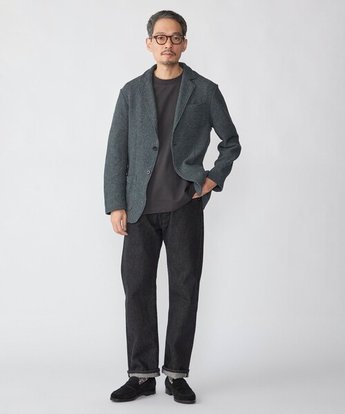 SHIPS（シップス）の「SHIPS: TEXBRID(R) カノコ ジャケット（テーラードジャケット・メンズ・ダークグレー/グリーン/ネイビー・X-LARGE/LARGE/MEDIUM/SMALL）」の4枚目の写真