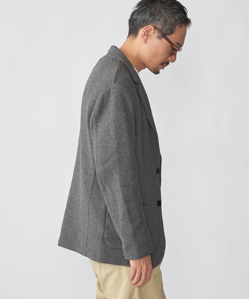 SHIPS（シップス）の「SHIPS: TEXBRID(R) カノコ ジャケット（テーラードジャケット・メンズ・ダークグレー/グリーン/ネイビー・X-LARGE/LARGE/MEDIUM/SMALL）」の12枚目の写真